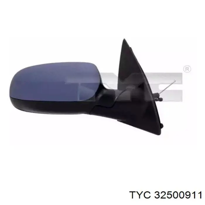 Стекло правого зеркала заднего вида 32500911 TYC