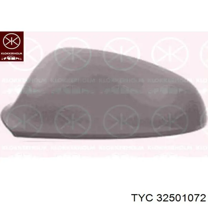 13265452 Opel Накладка зеркала заднего вида, правая