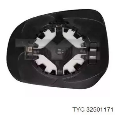 Зеркальный элемент правый Opel 4710979