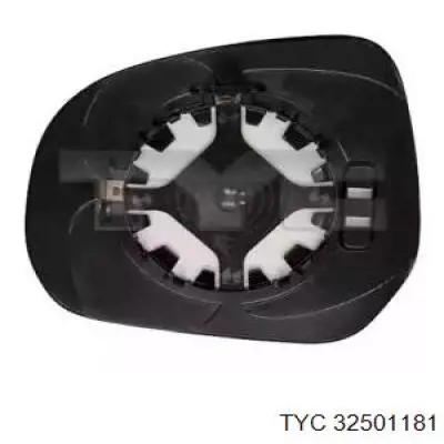Купить 4710980 Opel Стекло зеркала заднего вида, левого