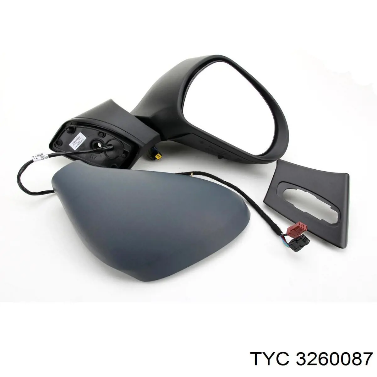 Правое боковое зеркало Peugeot/Citroen 00008149ZH