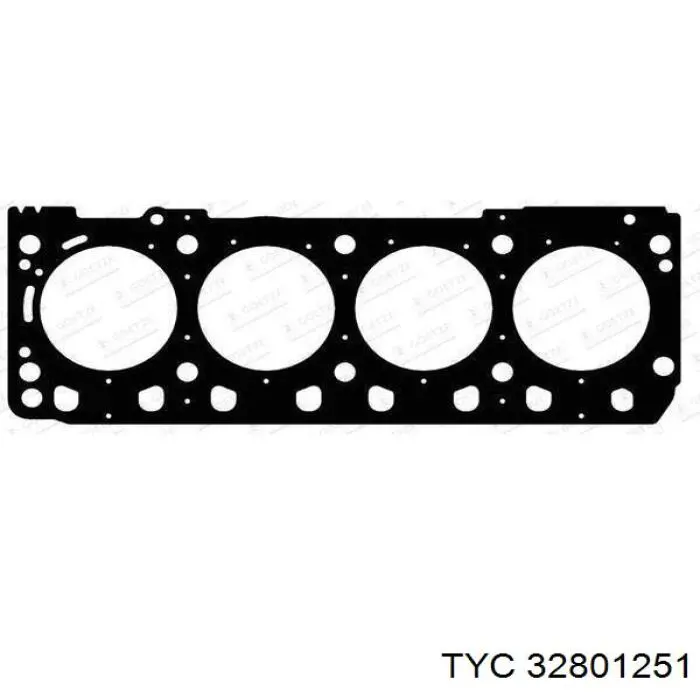 Купить 32801251 TYC Стекло правого зеркала заднего вида