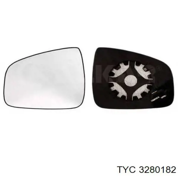 Зеркало заднего вида, левое Depo/Loro/Abakus 0805M03 цена, от 33.56 USD