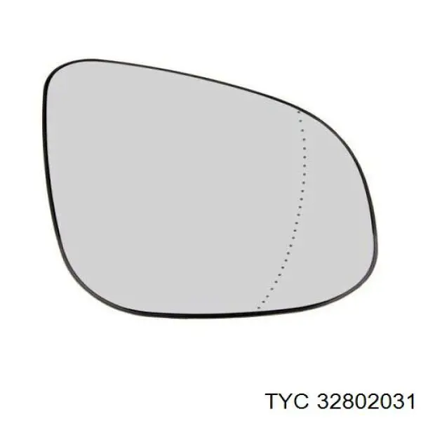Зеркальный элемент правый Renault (RVI) 963656392R