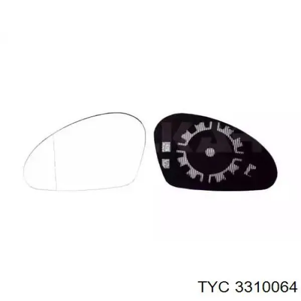 Купить 3310064 TYC Наружное зеркало левое