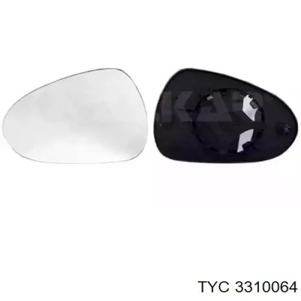 Зеркало заднего вида, левое TYC 3310064 цена, от 65.57 USD