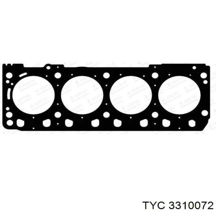 Купить 3310072 TYC Наружное зеркало левое