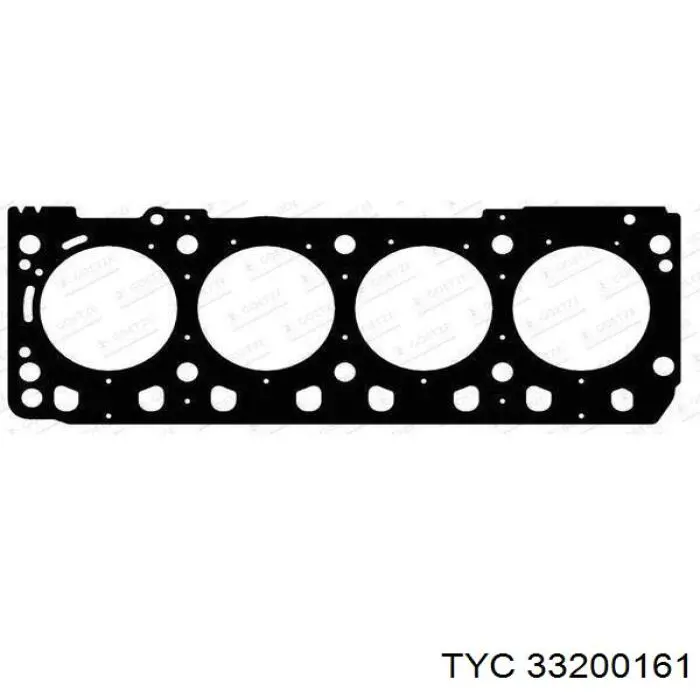 Купить 33200161 TYC Стекло зеркала заднего вида, левого