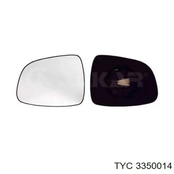 Зеркало заднего вида, левое TYC 3350014 цена, от 67.32 USD