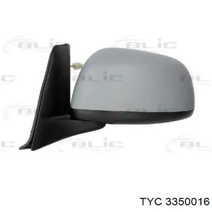 Зеркало заднего вида, левое TYC 3350016 цена, от 28.88 USD