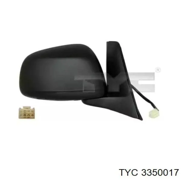 3350017 TYC Зеркало заднего вида правое