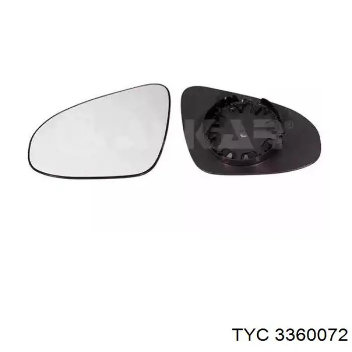 Зеркало заднего вида, левое TYC 3360072 цена, от 65.13 USD