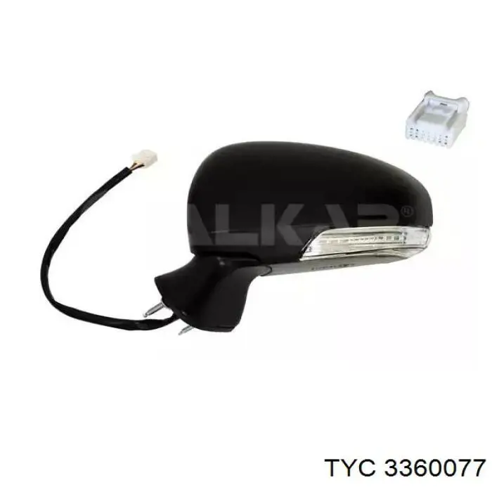 Наружное зеркало правое TYC 3360077 цена, от 98.90 USD
