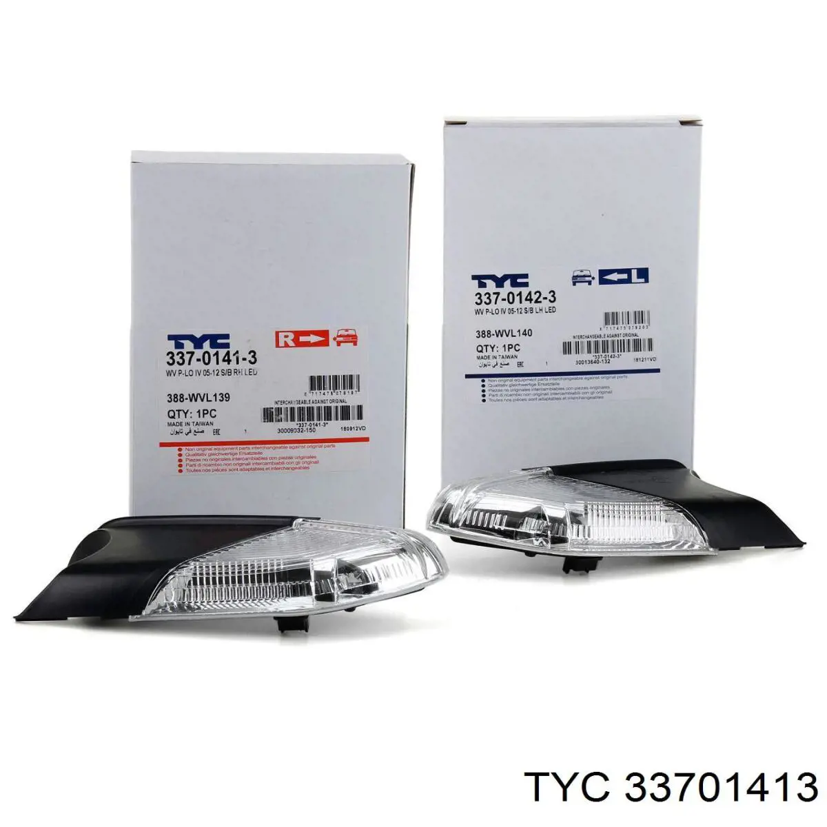 Указатель поворота зеркала, правый TYC 33701413 цена, от 18.60 USD