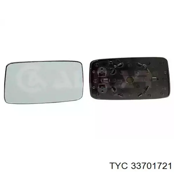 Зеркальный элемент водительского зеркала TYC 33701721 цена, от 9.01 USD