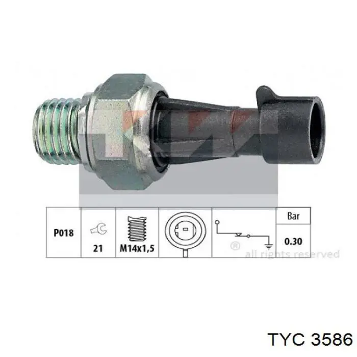 Конденсатор кондиционера TYC 3586 цена, от 82.22 USD