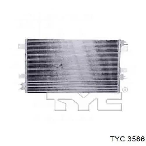 Купить 3586 TYC Радиатор системы охлаждения кондиционера