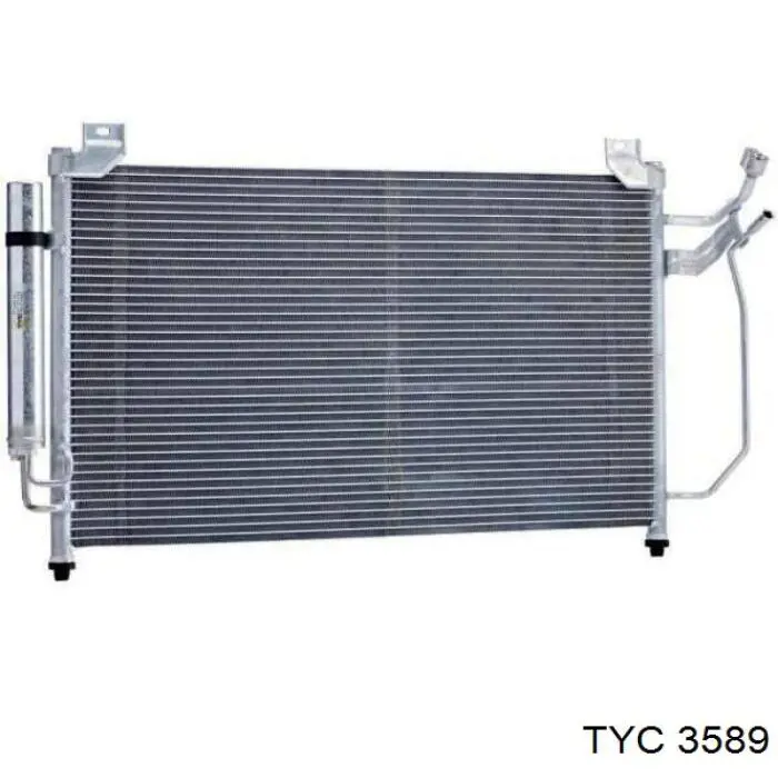 3589 TYC радиатор кондиционера