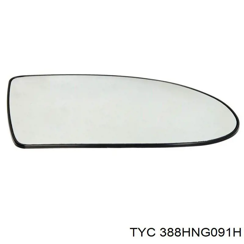 Зеркальный элемент зеркала заднего вида TYC 388HNG091H