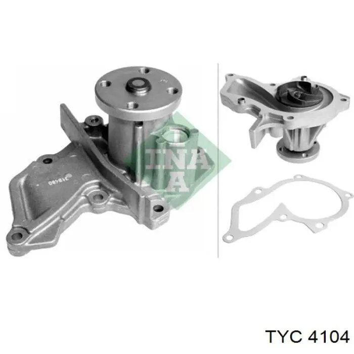 Радиатор кондиционера 4104 TYC