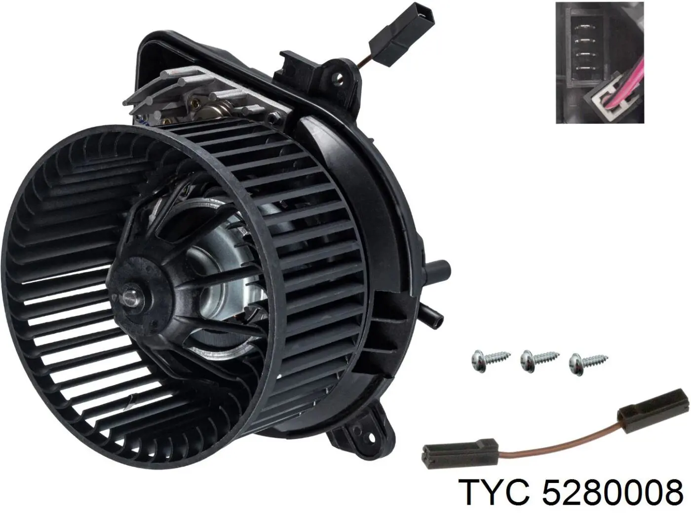 Мотор вентилятора печки (отопителя салона) TYC 5280008 цена, от 68.41 USD