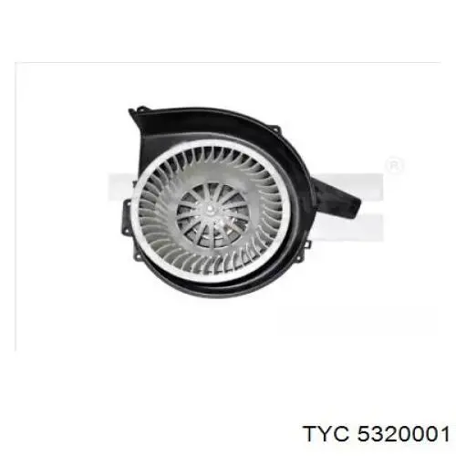 Мотор вентилятора печки (отопителя салона) TYC 5320001