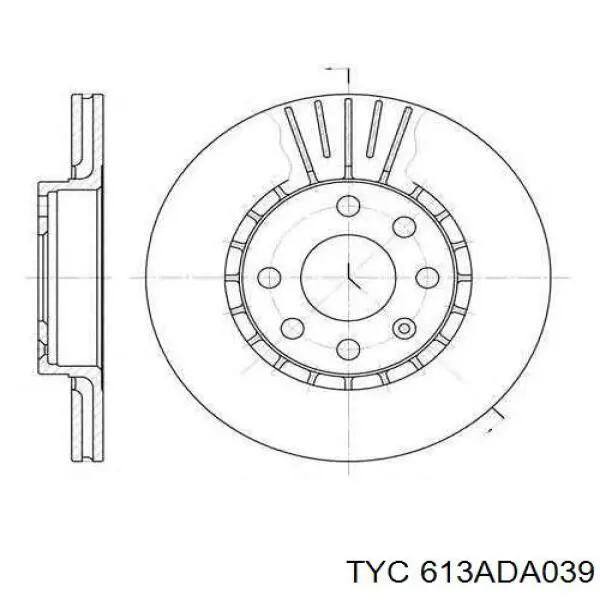 613ADA039 TYC Конденсатор