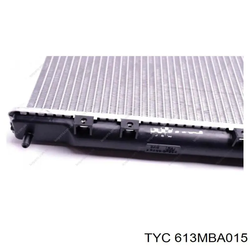 613MBA015 TYC Радиатор основной