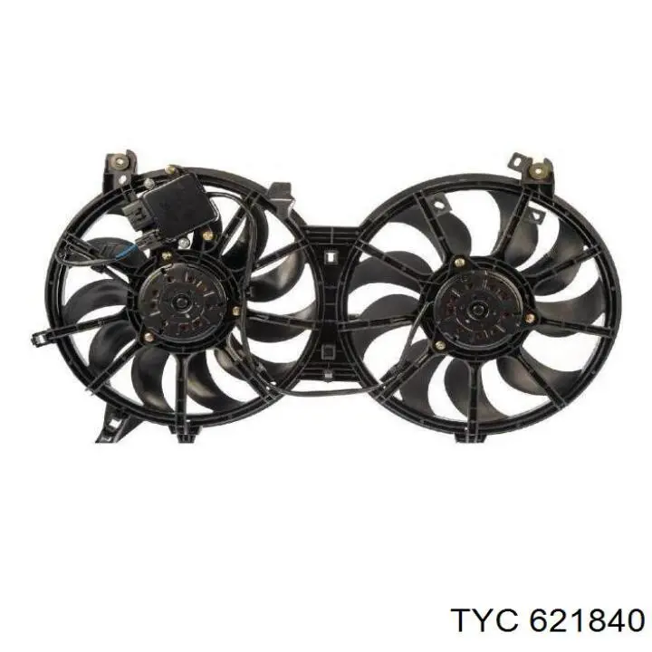 Электровентилятор охлаждения в сборе (мотор+крыльчатка) TYC 621840