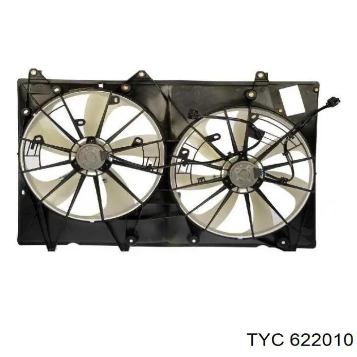 Вентилятор кондиционера, правый TYC 682TYA046 цена, от 157.86 USD