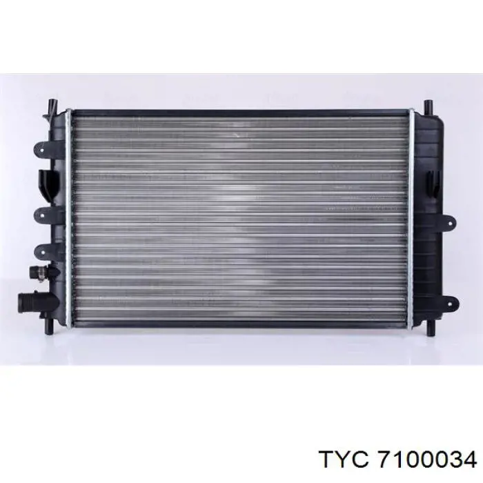 710-0034 TYC радиатор