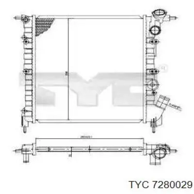 Радиатор 8660000463 Renault (RVI)