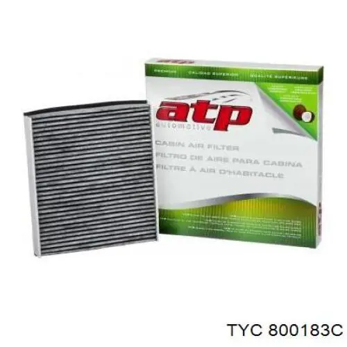 Фильтр салона 800183C TYC