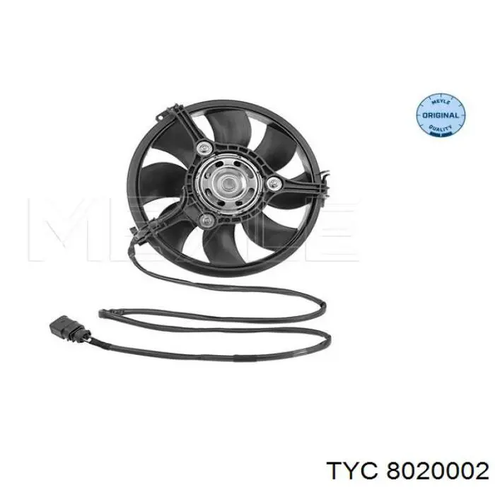 Электровентилятор охлаждения 8020002 TYC