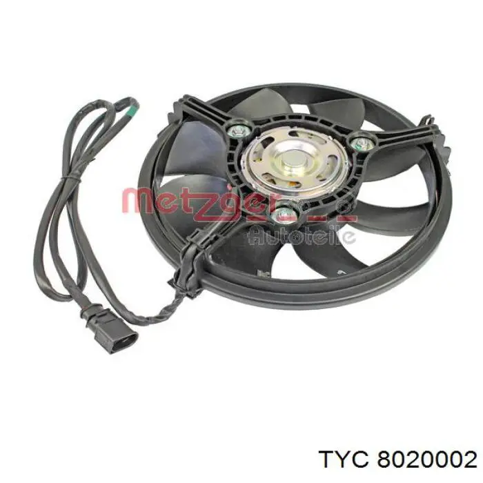 Электровентилятор охлаждения в сборе TYC 8020002 цена, от 53.75 USD