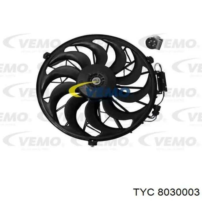 Купить 8030003 TYC Вентиляторы
