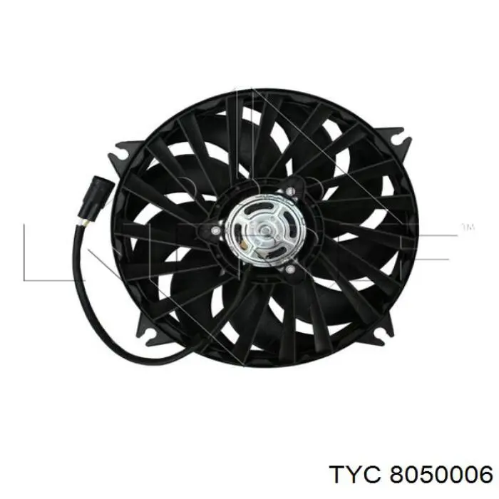 Электровентилятор охлаждения в сборе TYC 8050006 цена, от 60.05 USD