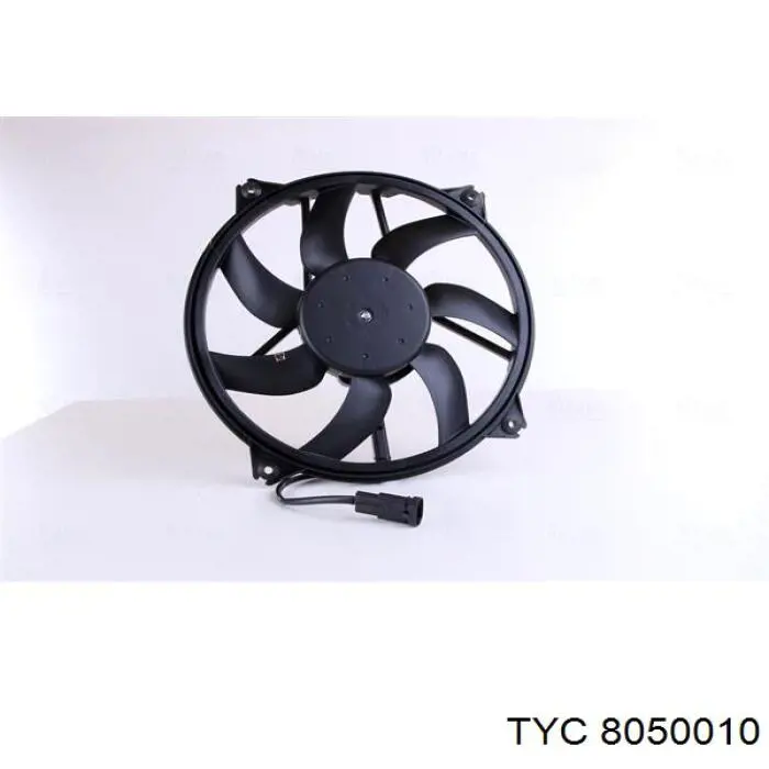Электровентилятор охлаждения в сборе TYC 8050010 цена, от 74.75 USD