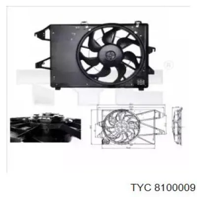 1312596 Ford Вентилятор радиатора