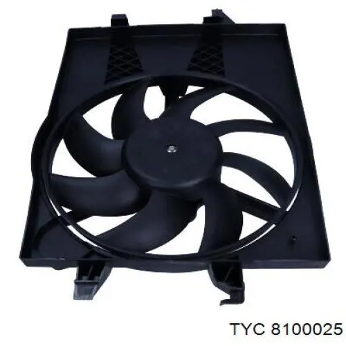 Диффузор радиатора охлаждения в сборе с мотором и крыльчаткой TYC 8100025 цена, от 78.40 USD