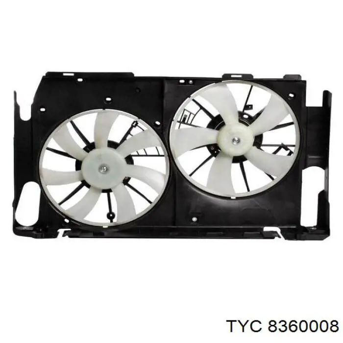 Мотор вентилятора системы охлаждения левый TYC 8360008 цена, от 56.48 USD