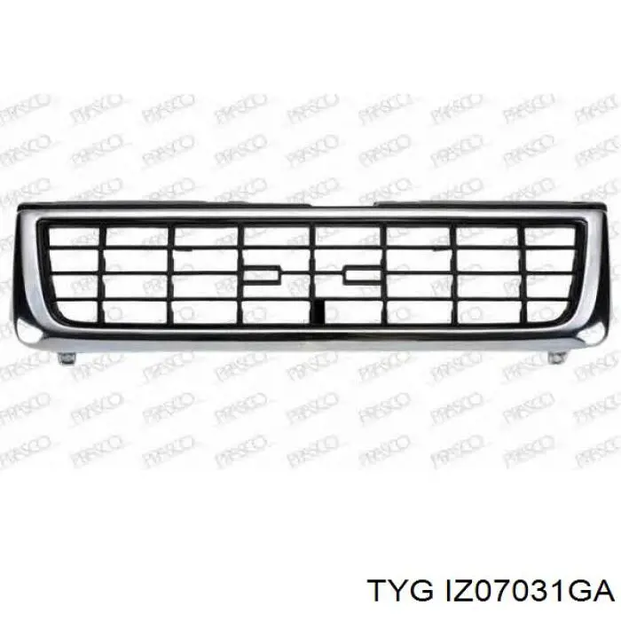 Облицовка радиатора Opel Monterey A внедорожник (UBS) (1991 - 1998) цена, от 785.49 USD