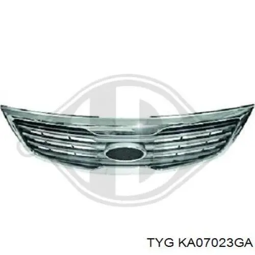Решетка бампера нижняя Signeda PKA99024GB цена, от 47.28 USD