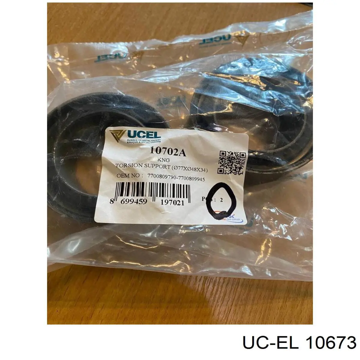 10673 Uc-el placa sobreposta de pedal do freio
