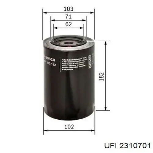 P551603 Donaldson Масляный фильтр двигателя