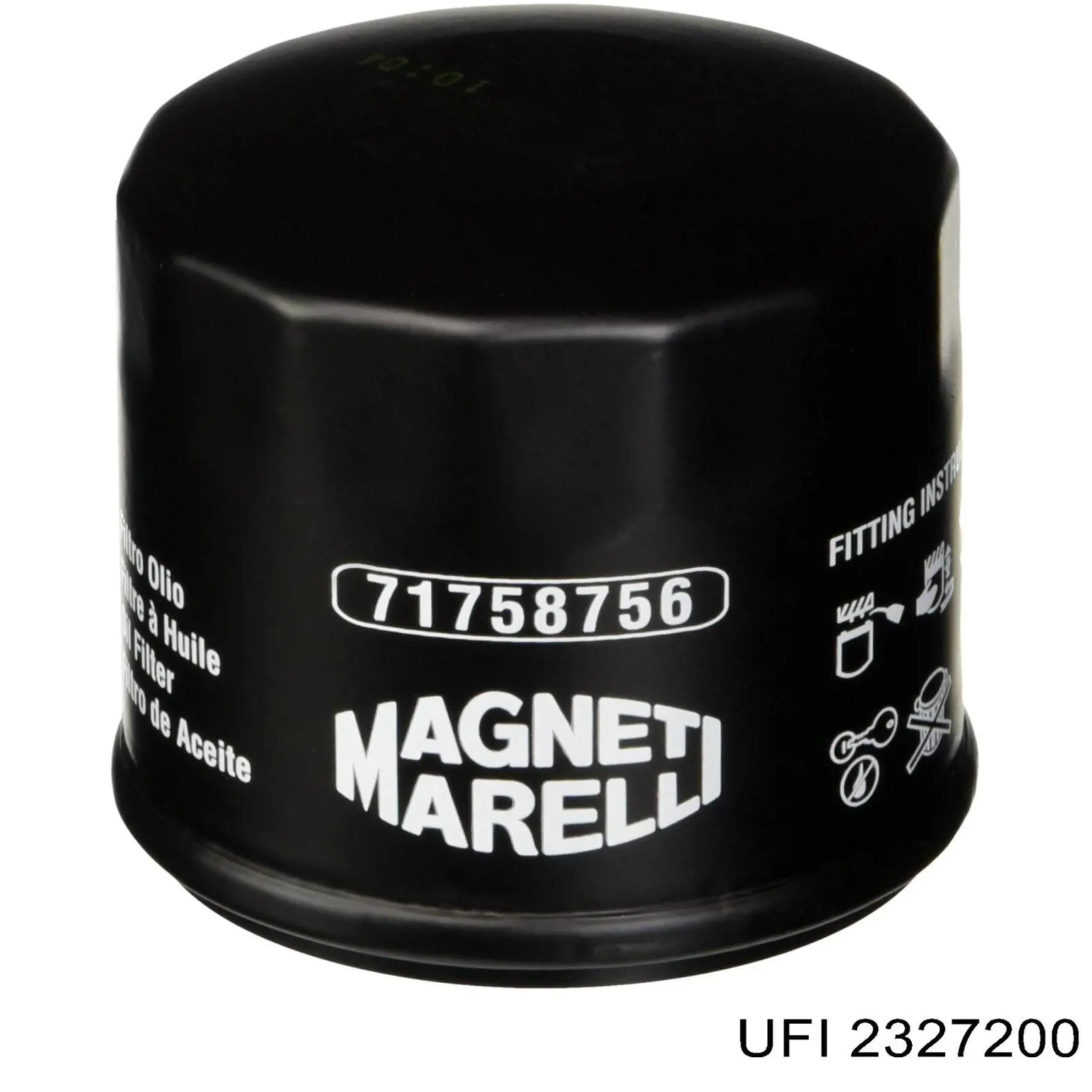 2327200 UFI Масляный фильтр двигателя