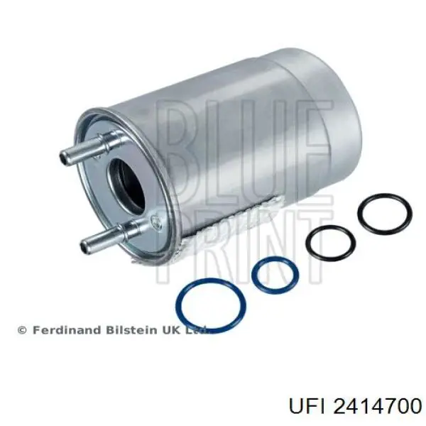 Фильтр тонкой очистки топлива UFI 2414700 цена, от 33.64 USD
