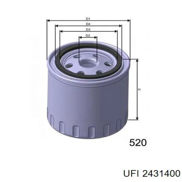 Фильтр тонкой очистки топлива Deutz 1181245 цена, от 9.23 USD