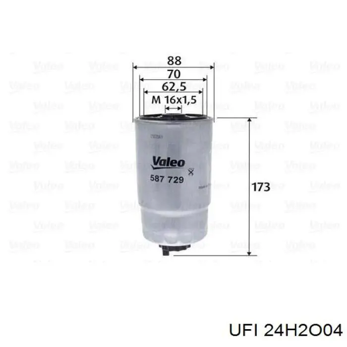 24H2O04 UFI