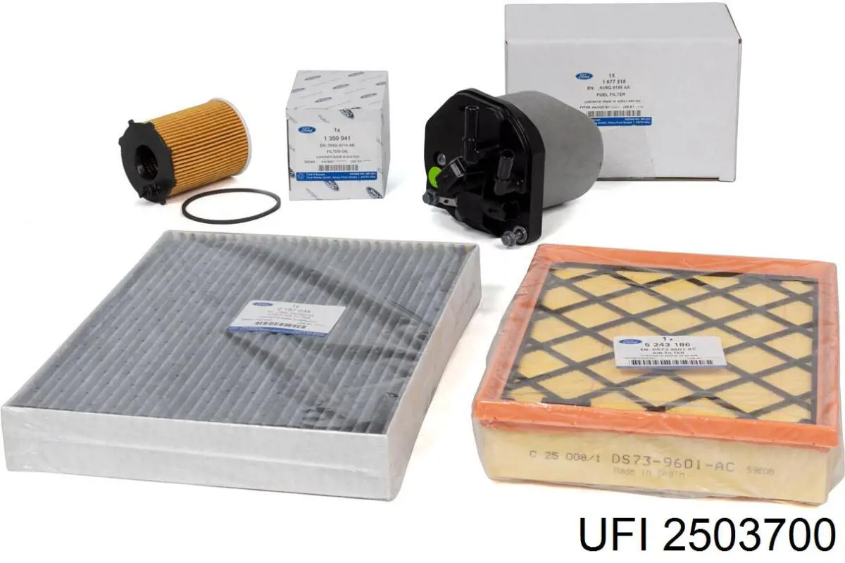 2503700 UFI Масляный фильтр двигателя